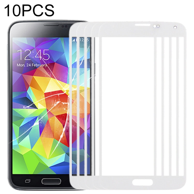 For Samsung Galaxy S5 / G900 10pcs Front Screen Outer Glass Lens , For Samsung Galaxy S5