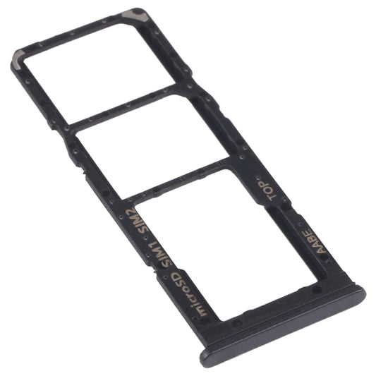 Tiroir pour carte SIM + tiroir pour carte SIM + tiroir pour carte Micro SD pour Samsung Galaxy A12 SM-A125 (double carte)