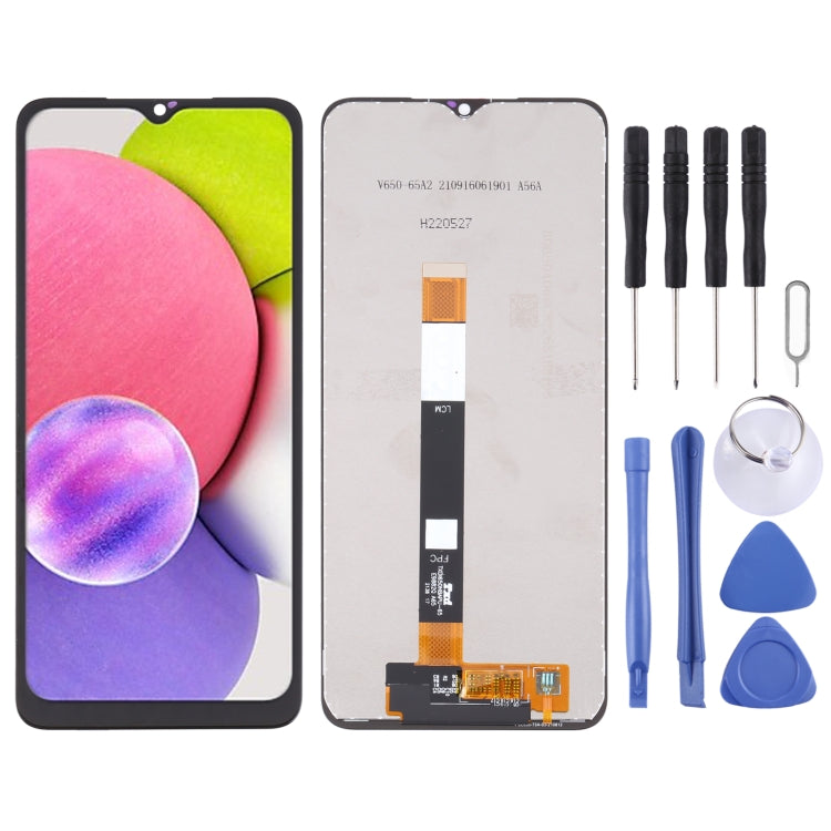 LCD Screen and Digitizer Full Assembly For Samsung Galaxy A03s SM-A037U US Edition, For Samsung Galaxy A03s SM-A037U US Edition