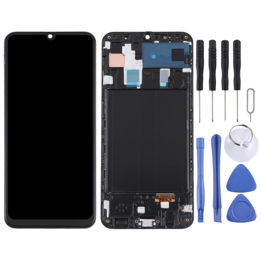Écran LCD et numériseur complet d'origine avec châssis pour Samsung Galaxy A30 SM-A305 (Original)