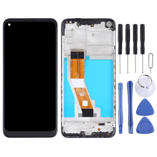 Écran LCD et numériseur complet d'origine avec châssis pour Samsung Galaxy M11 SM-M115 (Original)