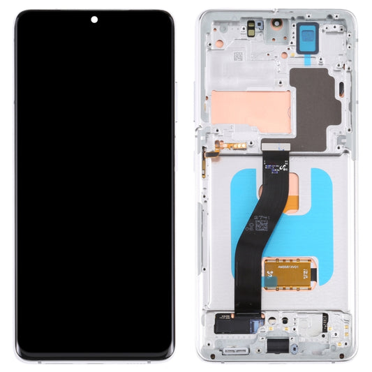 Écran LCD et numériseur d'origine avec châssis pour Samsung Galaxy S21 Ultra 5G SM-G998B