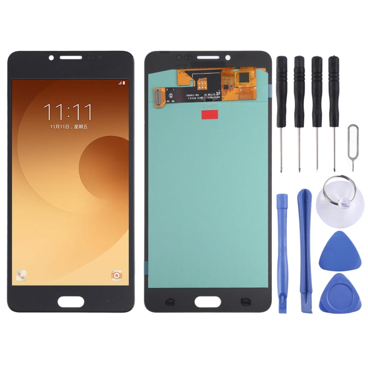 Écran LCD OLED et numériseur complet pour Samsung Galaxy C9 Pro SM-C9000/C900, pour Samsung Galaxy C9 Pro (OLED), pour Samsung Galaxy C9 Pro