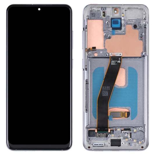 Écran LCD et numériseur d'origine avec châssis pour Samsung Galaxy S20 5G SM-G981B