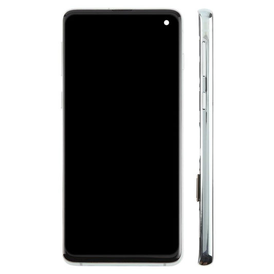 For Samsung Galaxy S10 4G SM-G973F 6.05 inch TFT LCD Screen Digitizer Full Assembly with Frame, Not Supporting Fingerprint Identification