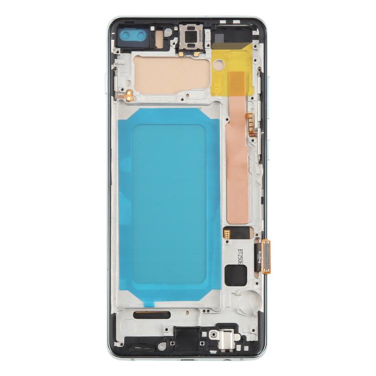 For Samsung Galaxy S10+ SM-G975F 6.38 inch TFT LCD Screen Digitizer Full Assembly with Frame, Not Supporting Fingerprint Identification