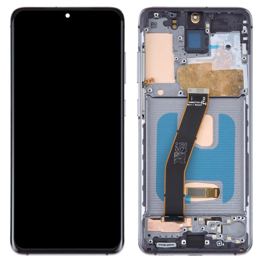 Écran LCD OLED avec châssis pour Samsung Galaxy S20 SM-G980