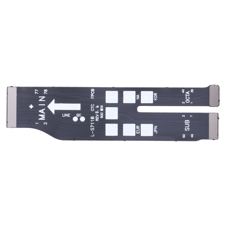 For Samsung Galaxy S23 FE SM-F711B Original Motherboard Flex Cable, For Samsung Galaxy S23 FE