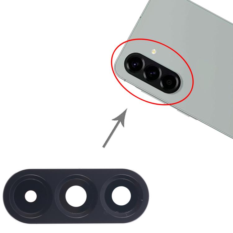 For Samsung Galaxy A56 SM-A566B 10pcs Rear Camera Lens Cover, For Samsung Galaxy A56