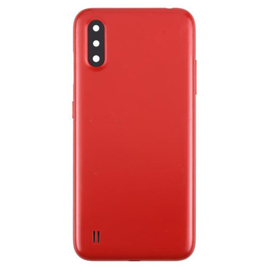 Pour coque arrière de batterie Samsung Galaxy A01 SM-A015F avec cache d'objectif d'appareil photo, pour Samsung Galaxy A01 (avec cadre d'objectif d'appareil photo), pour Samsung Galaxy A01
