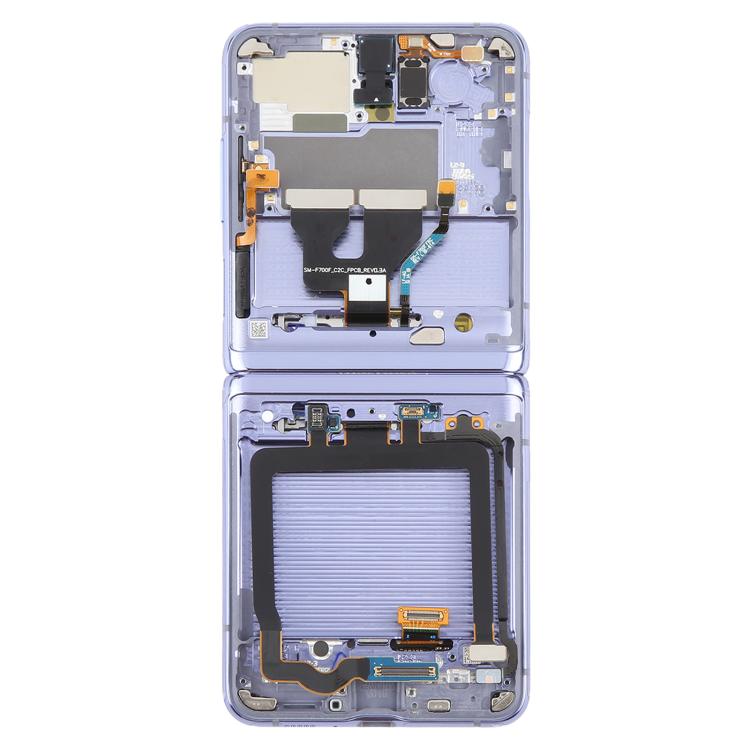 For Samsung Galaxy Z Flip SM-F700 LCD Screen Digitizer Full Assembly with Frame