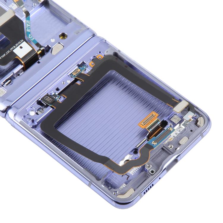 For Samsung Galaxy Z Flip SM-F700 LCD Screen Digitizer Full Assembly with Frame