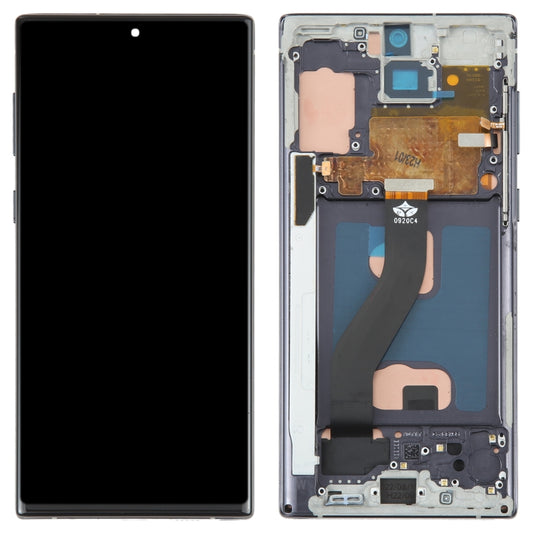 Écran LCD TFT pour Samsung Galaxy Note 10, numériseur complet avec cadre et écriture manuscrite, ne prenant pas en charge l'identification par empreinte digitale, pour Samsung Galaxy Note 10 (TFT)