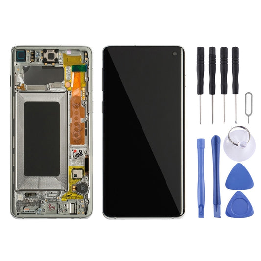Écran LCD et numériseur complet avec châssis pour Galaxy S10 4G, Samsung Galaxy S10 4G (châssis), Galaxy S10 4G (châssis), Galaxy S10 4G