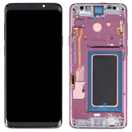 Écran LCD Super AMOLED avec châssis pour Galaxy S9+ / G965F / G965F / DS / G965U / G965W / G9650, Samsung Galaxy S9+ (cadre), Galaxy S9+