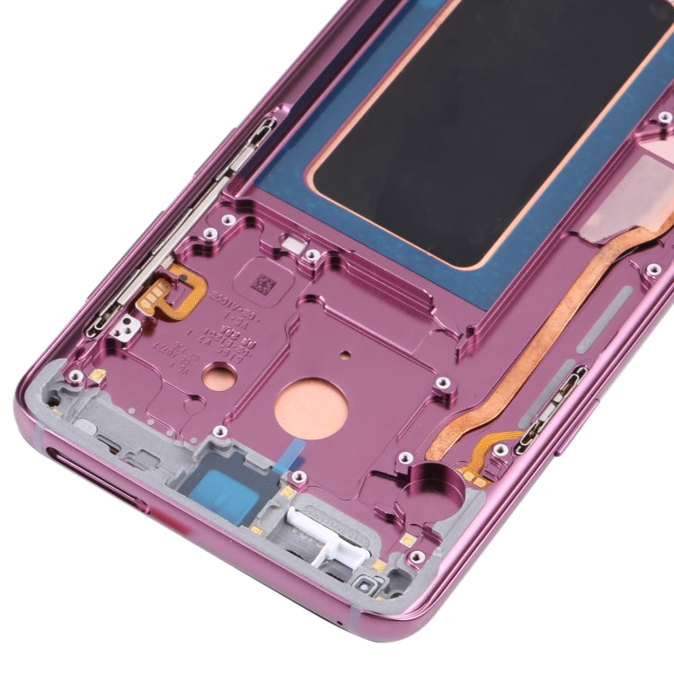 Super AMOLED Material LCD Screen and Digitizer Full Assembly with Frame for Galaxy S9+ / G965F / G965F / DS / G965U / G965W / G9650