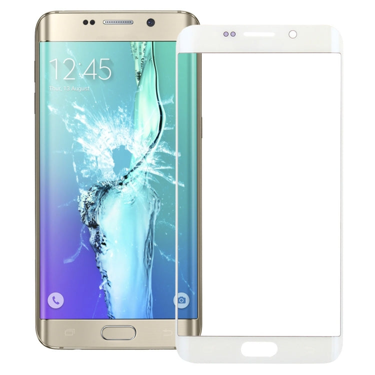 For Galaxy S6 Edge+ / G928 Front Screen Outer Glass Lens , For Galaxy S6 Edge+