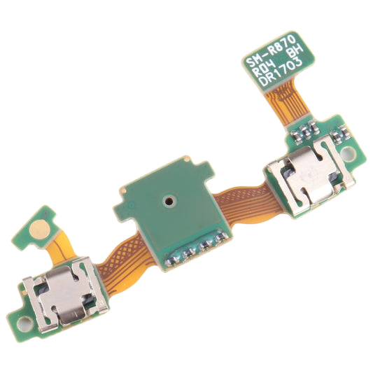 Original Power + Return + Microphone Flex Cable For Samsung Galaxy Watch4 44mm SM-R870 R875, For Samsung Galaxy Watch4 44mm