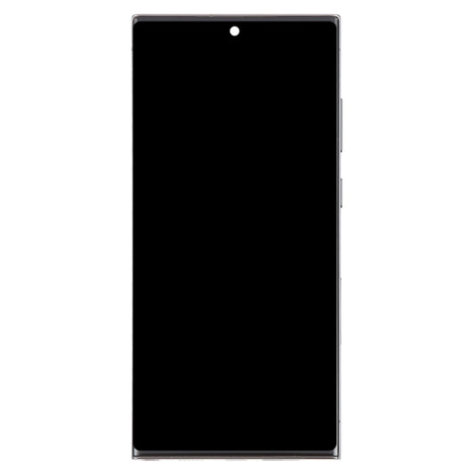 For Samsung Galaxy S23 Ultra 5G SM-S918U US Edition OLED LCD Screen Digitizer Full Assembly with Frame