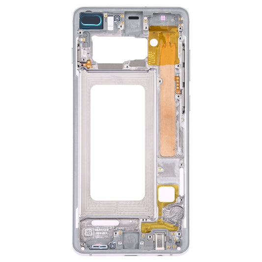 For Samsung Galaxy S10+ Middle Frame Bezel Plate with Side Keys , For Galaxy S10+