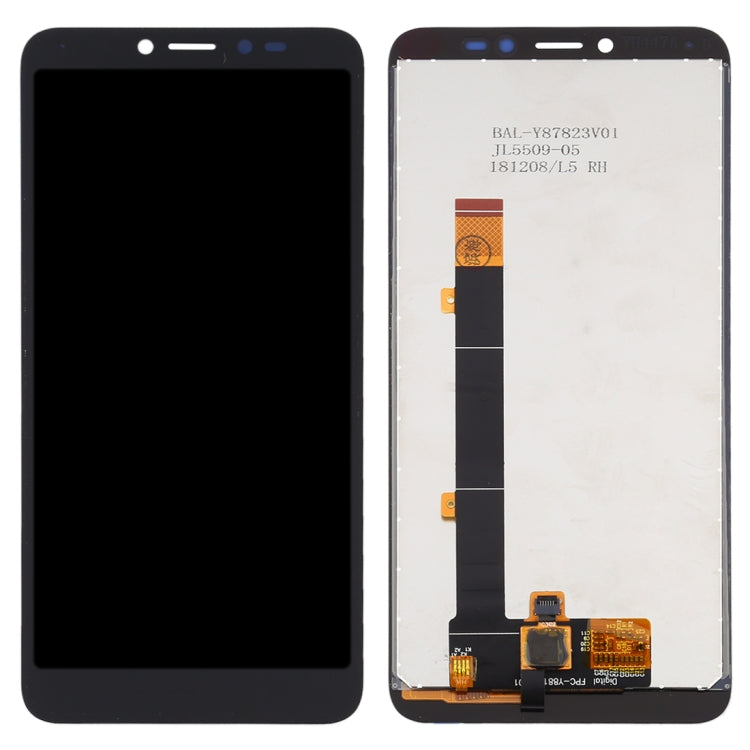LCD Screen and Digitizer Full Assembly for Alcatel 1V 2019 / 5001, For Alcatel 1V 2019