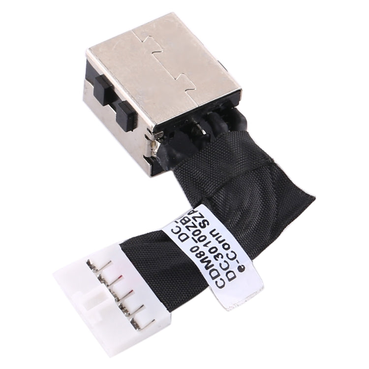 Power Jack Connector With Flex Cable for Dell Latitude e5580 m3520 098c6h, For Dell Latitude e5580
