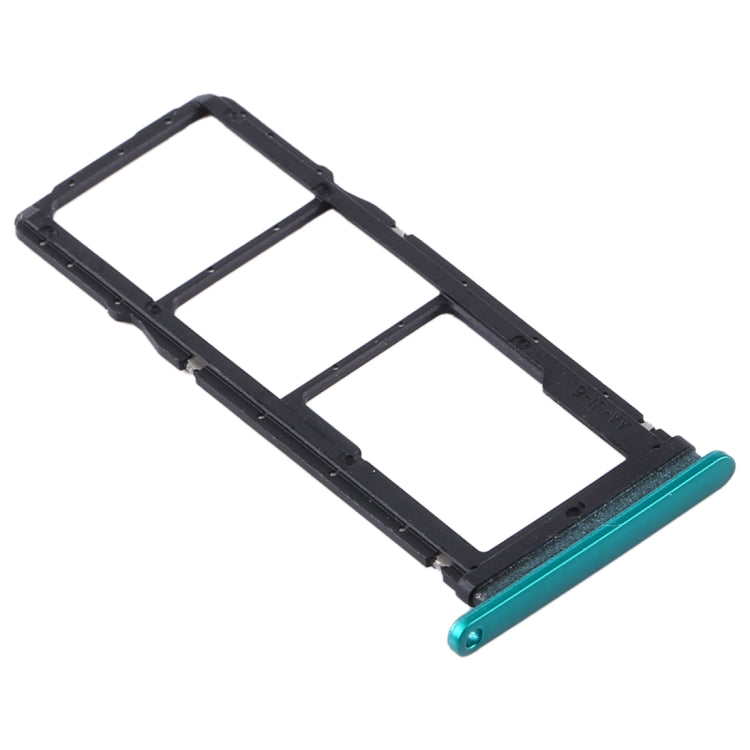SIM Card Tray + SIM Card Tray + Micro SD Card Tray for Huawei Y7p, For Huawei Y7p