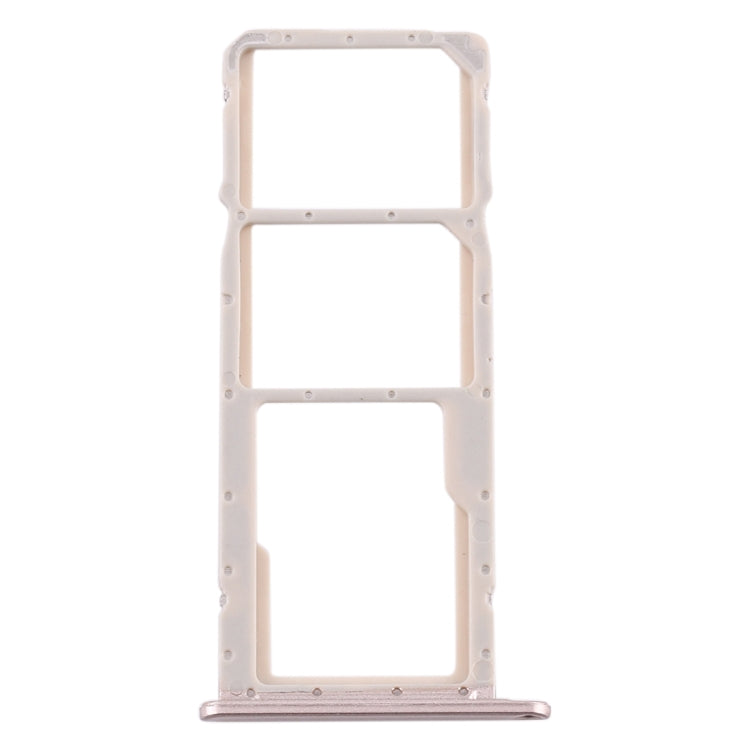 SIM Card Tray + SIM Card Tray + Micro SD Card Tray for Huawei Y6s (2019), For Huawei Y6s (2019)