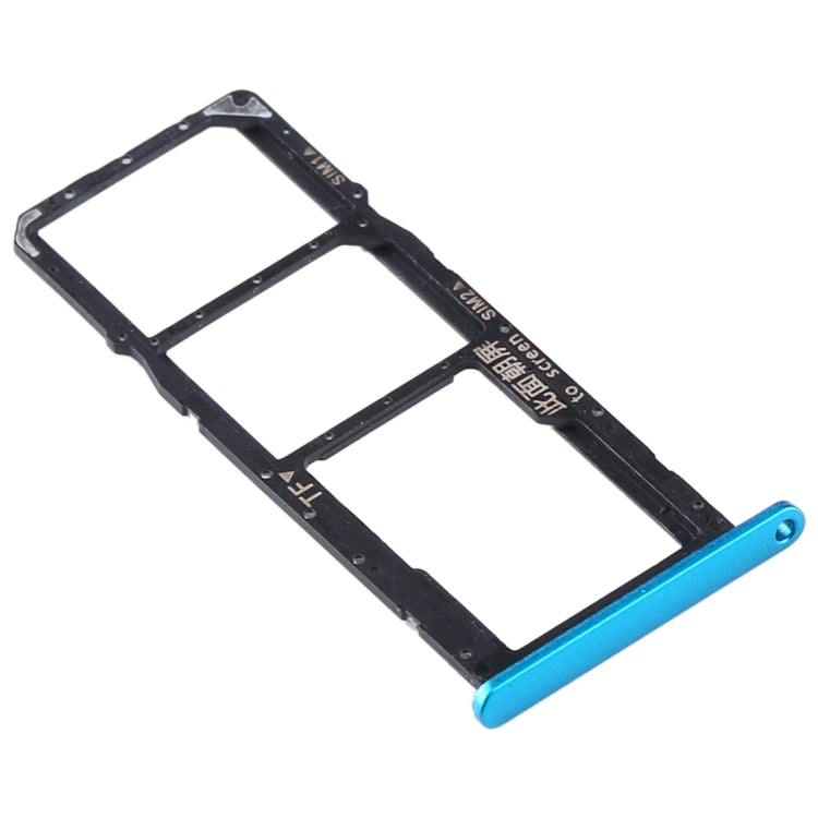SIM Card Tray + SIM Card Tray + Micro SD Card Tray for Huawei Y6s (2020), For Huawei Y6s (2020)