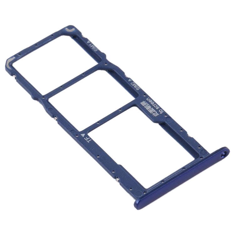 SIM Card Tray + SIM Card Tray + Micro SD Card Tray for Huawei Y6 (2019), For Huawei Y6 (2019)