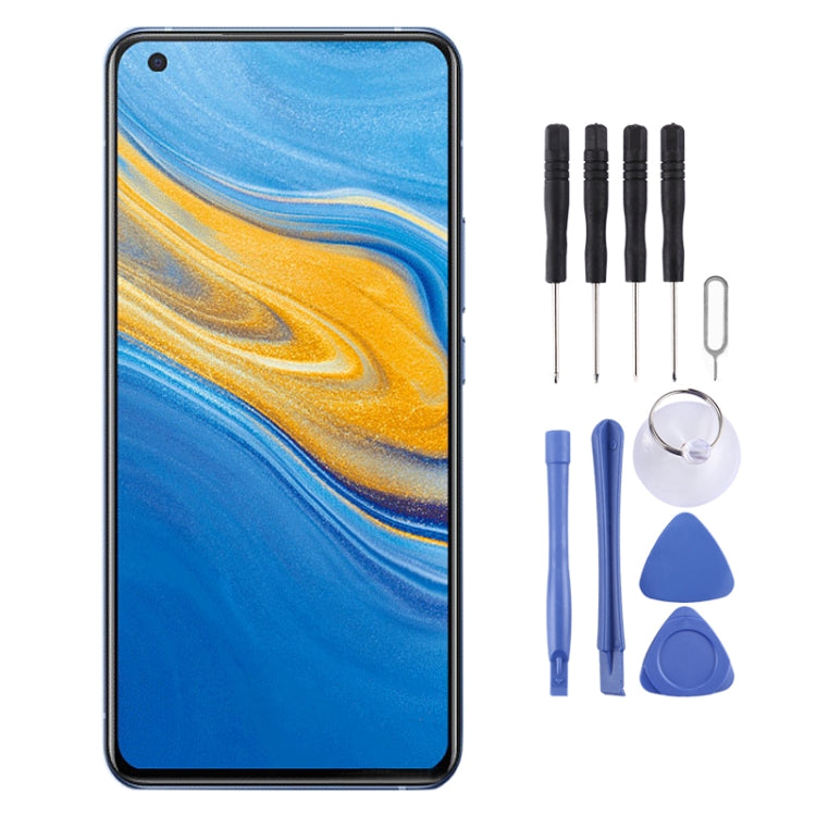 Original AMOLED Material LCD Screen and Digitizer Full Assembly for Vivo X50 / X50 5G, For Vivo X50 / X50 5G (AMOLED)