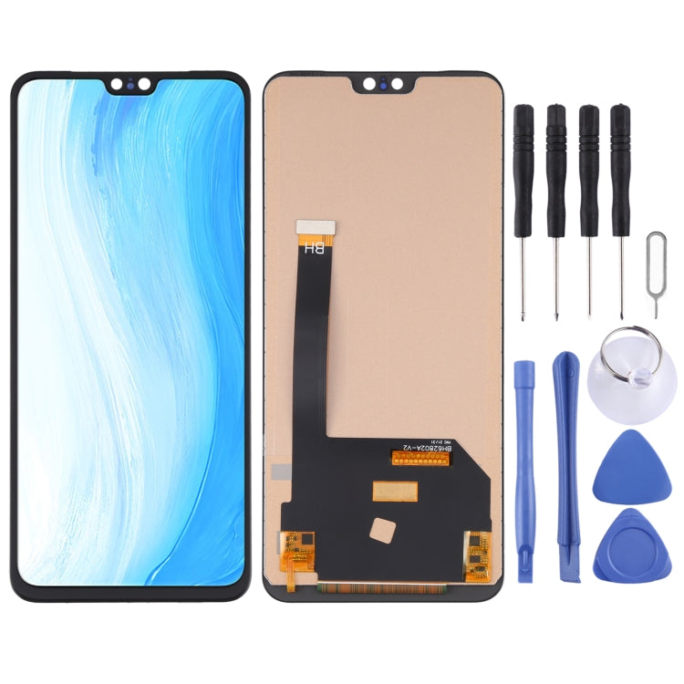 TFT Material LCD Screen and Digitizer Full Assembly (Not Supporting Fingerprint Identification) for Vivo S7 5G V2020A, For Vivo S7 5G V2020A