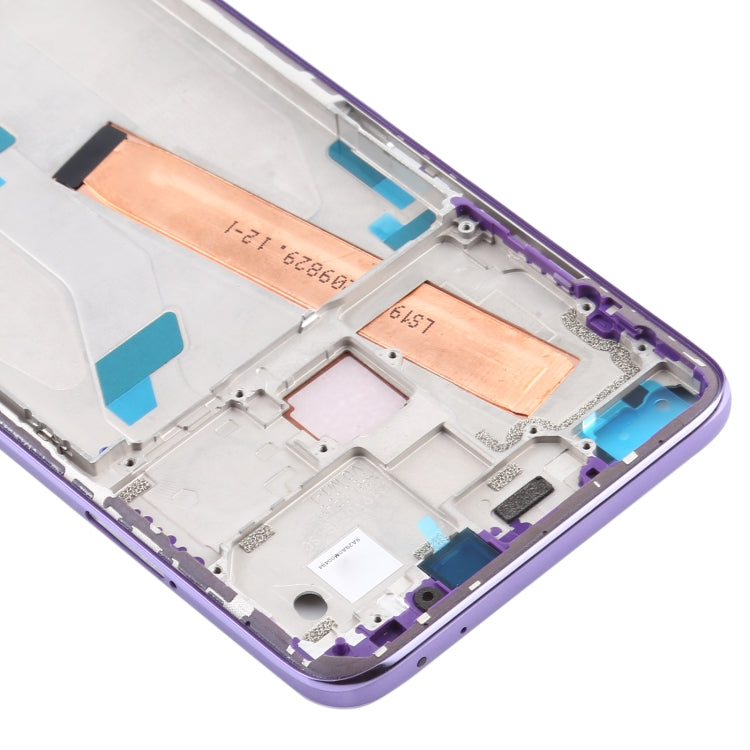 Front Housing LCD Frame Bezel Plate for Xiaomi Redmi K30i 5G, For Xiaomi Redmi K30i 5G (Purple)