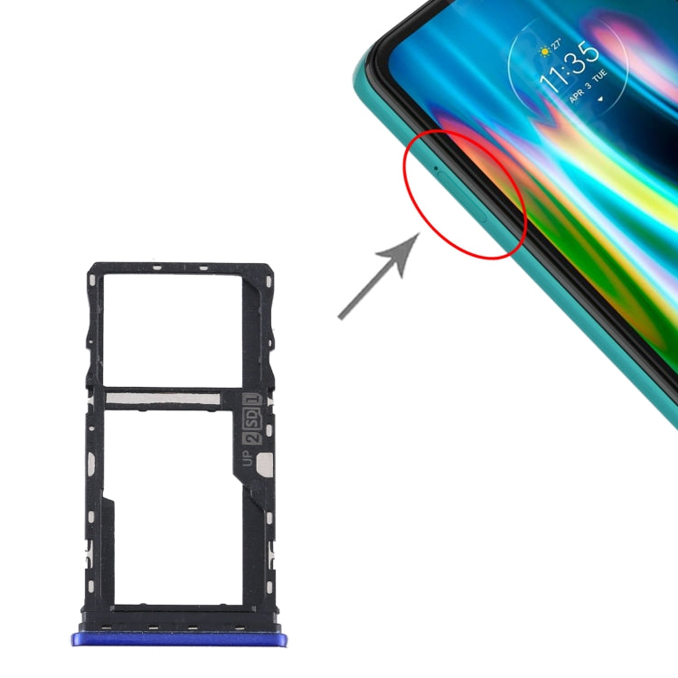 SIM Card Tray + SIM Card Tray / Micro SD Card Tray for Motorola Moto G9 Play/Moto G9 (India), For Motorola Moto G9 Play, For Motorola G9 Play(Pink), For Motorola Moto G9 Play (Green)