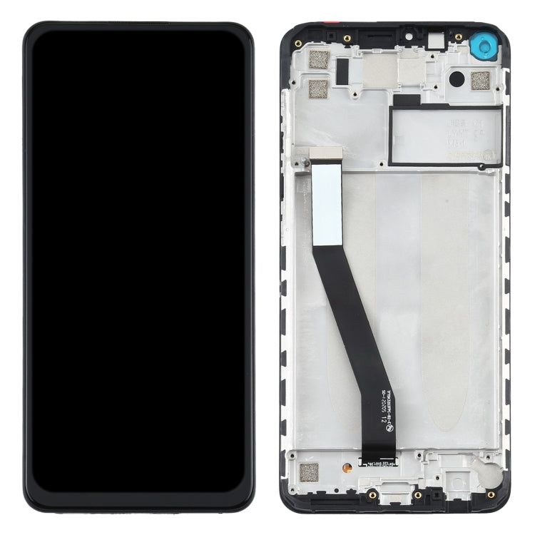 LCD Screen and Digitizer Full Assembly With Frame for Xiaomi Redmi Note 9 /Redmi 10X 4G, For Xiaomi Redmi Note 9