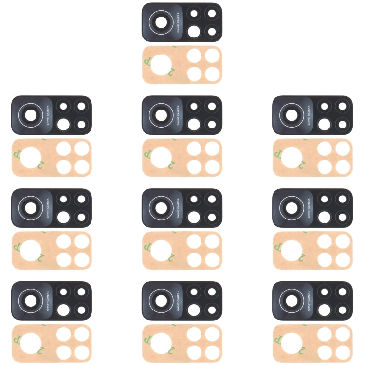 10 lentes de cámara trasera para Xiaomi Mi 10T 5G / Redmi K30S / M2007J3SC, M2007J3SY, para Xiaomi Mi 10T 5G