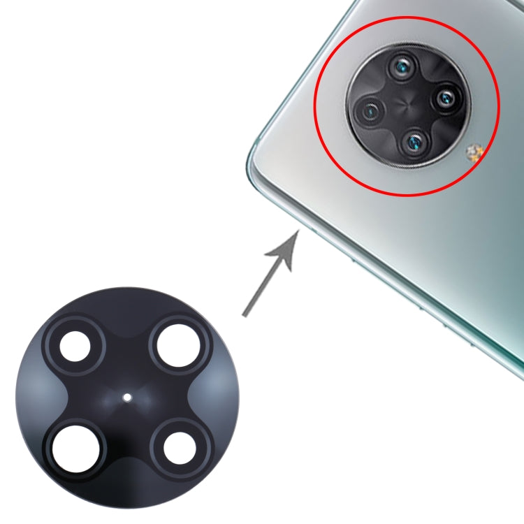 10 lentes de cámara trasera para Xiaomi Redmi K30 Ultra / M2006J10C