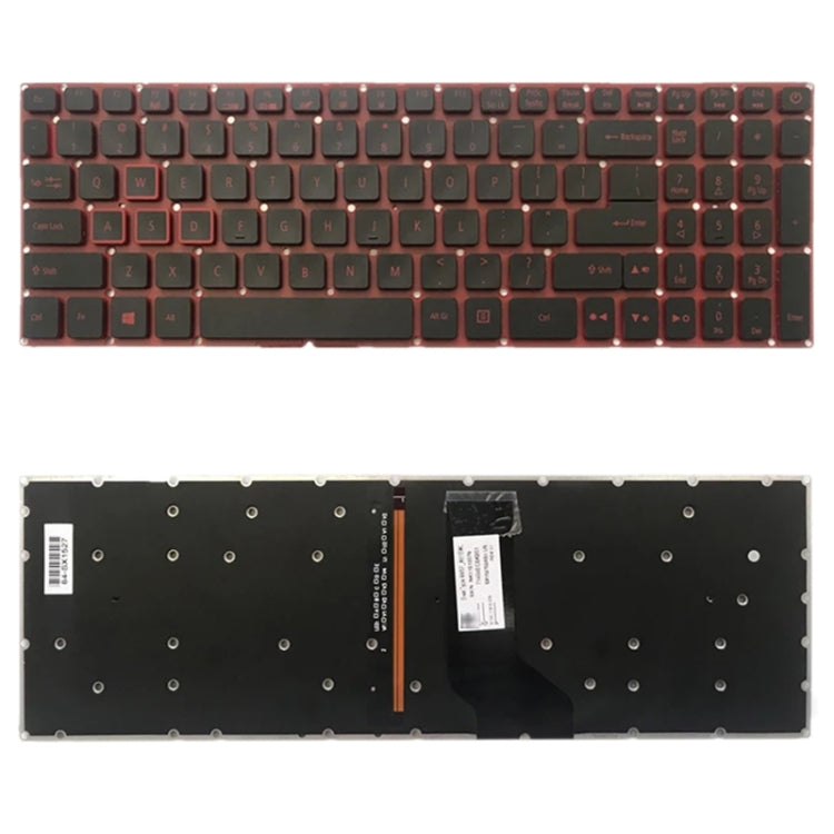 US Version Keyboard with Keyboard Backlight for Acer Nitro 5 AN515-51 N17c1 AN515-52 AN515-53, For Acer Nitro 5 AN515-51(with Backlight)