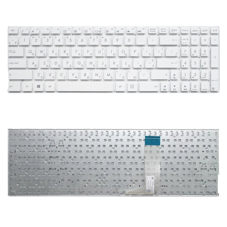 RU Version Keyboard for Asus X556 X556U X556UA X556UB X556UF X556UJ X556UQ X556UR X556UV, For Asus X556 (RU Version Black), For Asus X556 (RU Version White)
