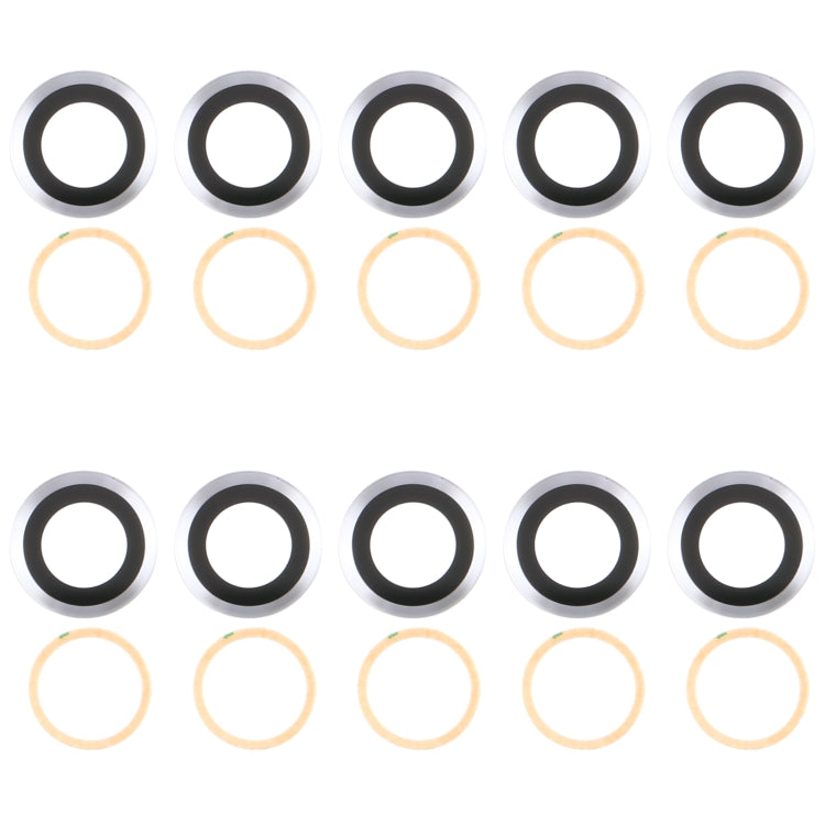 10 PCS Back Camera Lens for Xiaomi Mi 11 M2011K2C M2011K2G, For Xiaomi Mi 11