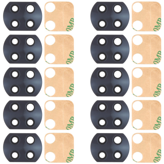 10 PCS Back Camera Lens for Xiaomi Mi 10T Lite 5G M2007J17G
