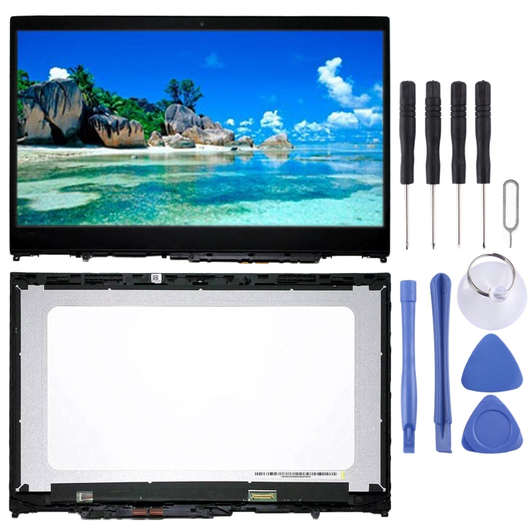 1920 x 1080 FHD LCD Screen and Digitizer Full Assembly with Frame for Lenovo IdeaPad Flex 5-15 / Yoga 520, For Lenovo IdeaPad Flex 5-15 (1920 x 1080)