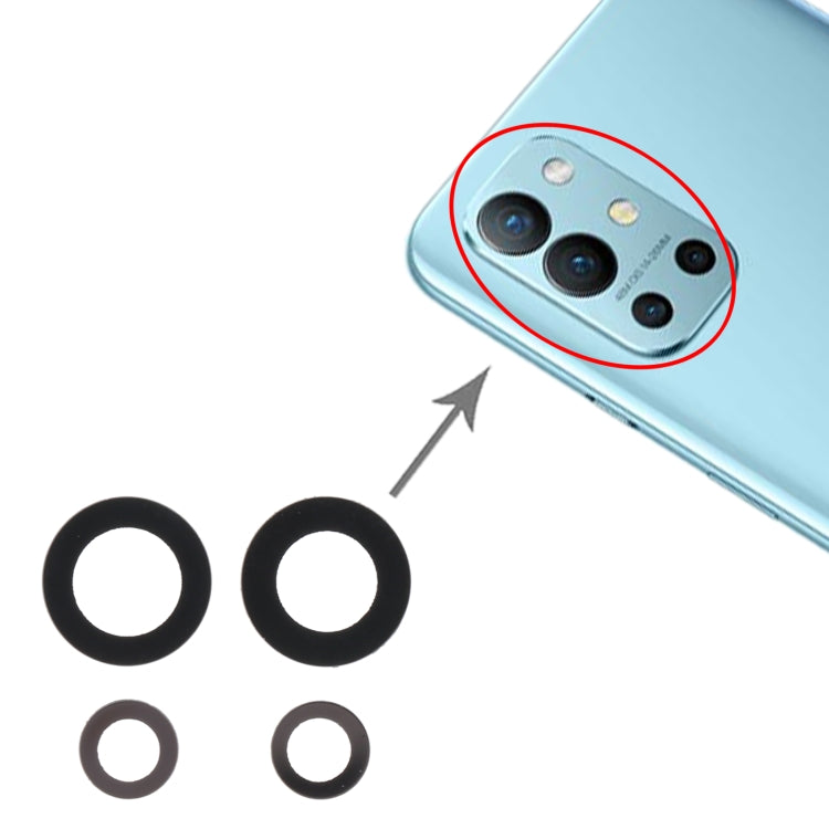 Lot de 10 lentilles de caméra arrière pour OnePlus 9R