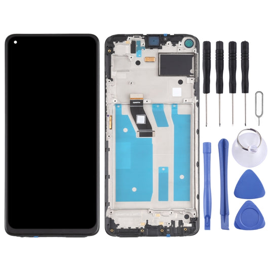 LCD Screen and Digitizer Full Assembly with Frame for Huawei Mate 40 Lite
