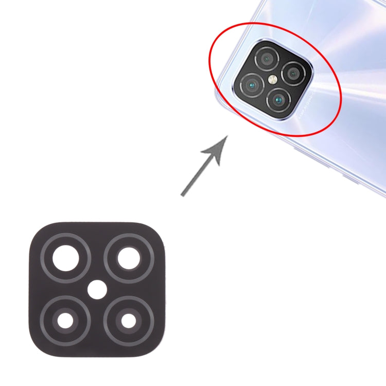 For Huawei Nova 8 SE 10pcs Back Camera Lens , For Huawei Nova 8 SE