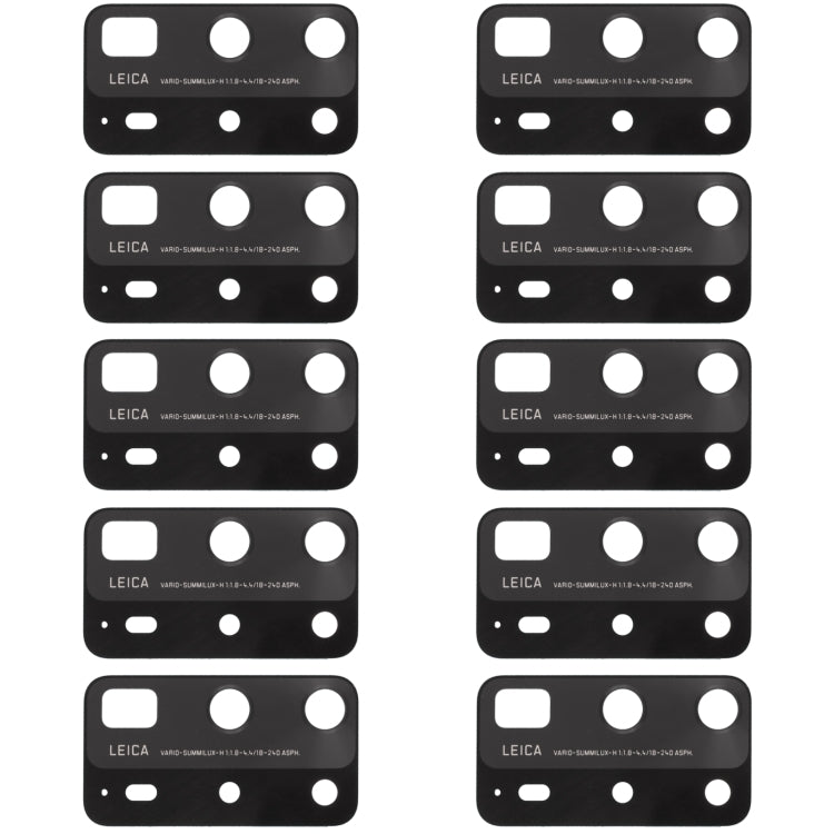 For Huawei P40 Pro+ 10pcs Back Camera Lens , For Huawei P40 Pro+