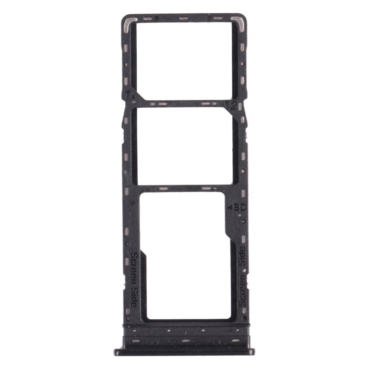 For Tecno Spark 4 / Camon 12 KC2 KC8 CC7 SIM Card Tray + SIM Card Tray + Micro SD Card Tray, For Tecno Spark 4