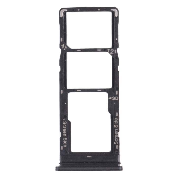 For Tecno Pouvoir 4 Pro / Pouvoir 4 LC7 SIM Card Tray + SIM Card Tray + Micro SD Card Tray, For Tecno Pouvoir 4 Pro