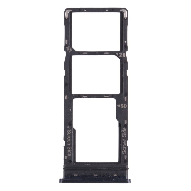 For Tecno Spark 5 Air KD6a SIM Card Tray + SIM Card Tray + Micro SD Card Tray, For Tecno Spark 5 Air
