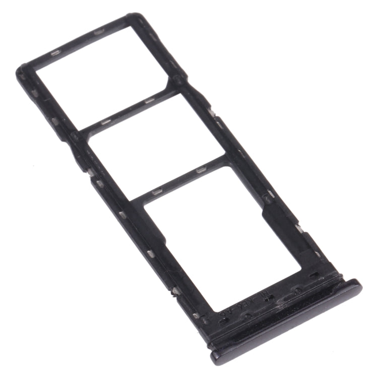 For Tecno Spark 6 Air KE6 KE6J KF6 SIM Card Tray + SIM Card Tray + Micro SD Card Tray, For Tecno Spark 6 Air, For Tecno Spark 6 Air (White)